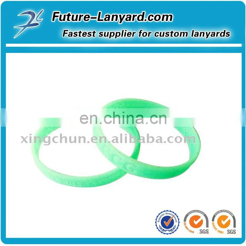 Promotional silicone wristbands