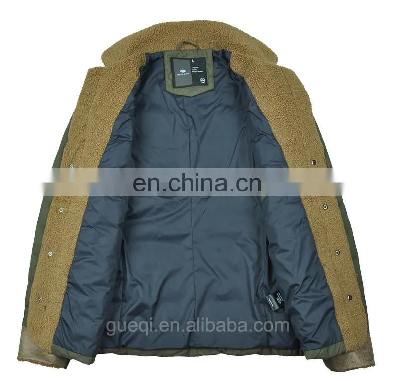 2015 fur collar and placket pu cuff Softshell jacket