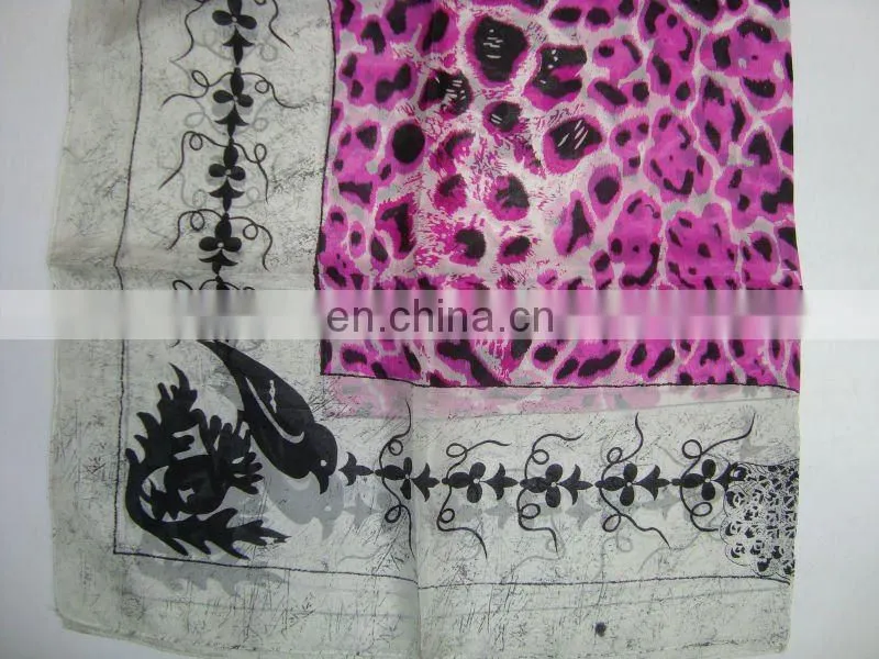 100% Silk Printed Scarves