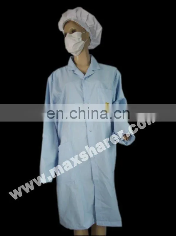 New Design ESD Customized Style Popular Antistatic Diamond knitted Smock (Thick)