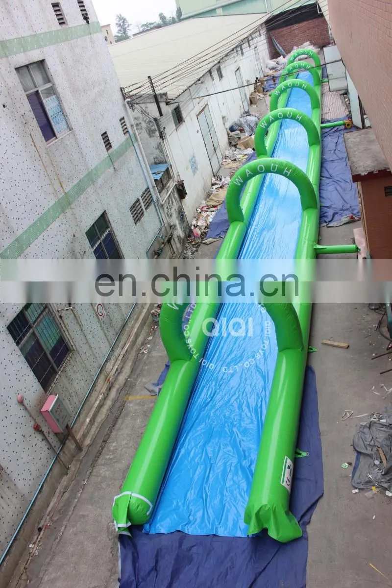 Commerial long slip n slide inflatable water slide