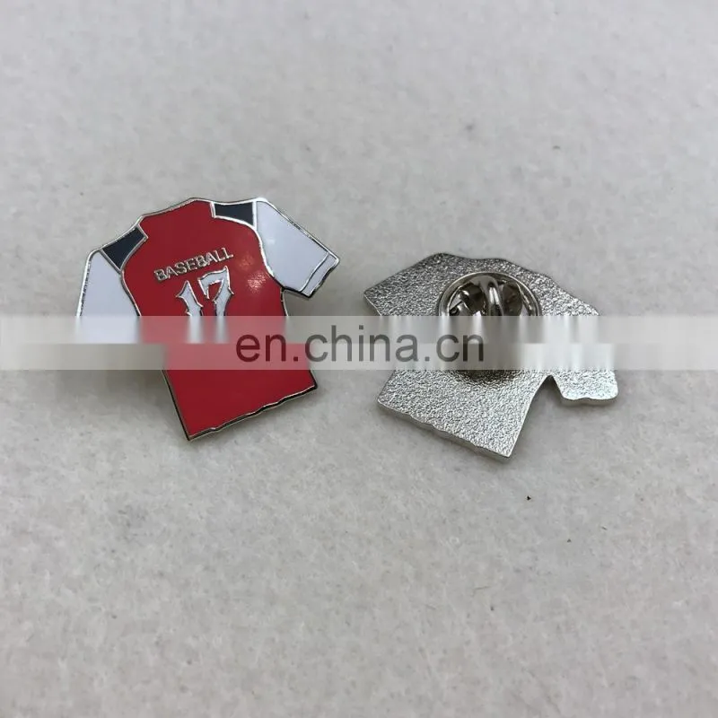 star shaped metal enamel pin fake badges