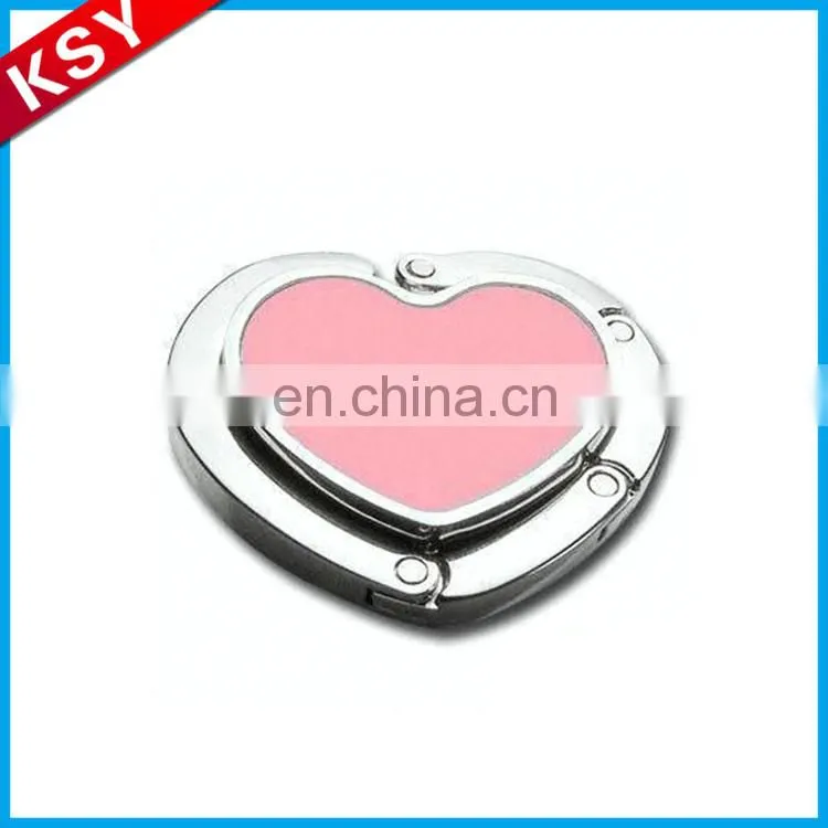 Fine Workmanship Metal Table Square Shaped Foldable Bag Hook Magnetic Hanger