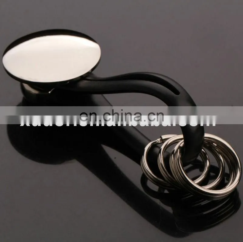 PROMOTIONAL METAL PLASTIC MULTIPLE RINGS KEYCHAINS