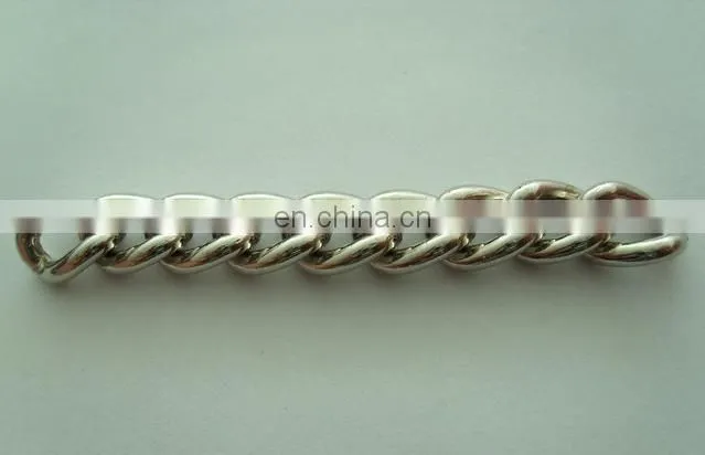 Alibaba Wholesale Silver Color Metal Chain for Dog Leash