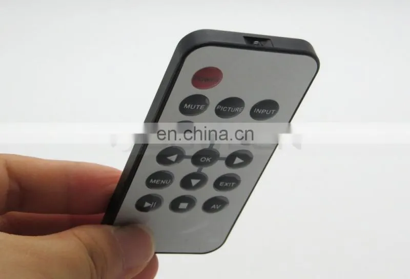 Button Cell Mini TV Set Code Switch 16 Key Universal IR Remote Control For DVD Player