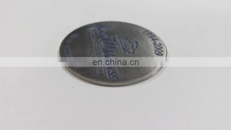 Golf Souvenir Iron Coin in Die Cast Process, Antique Silver Plating and Soft enamel technique