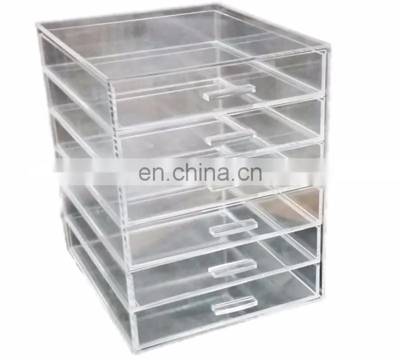 Useful and factory price acrylic cosmetic box