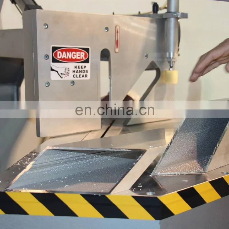 Chinese famous best sell and competitive aluminum 5 Axis CNC Double Cutting Saw for Aluminum Curtain Wall machine