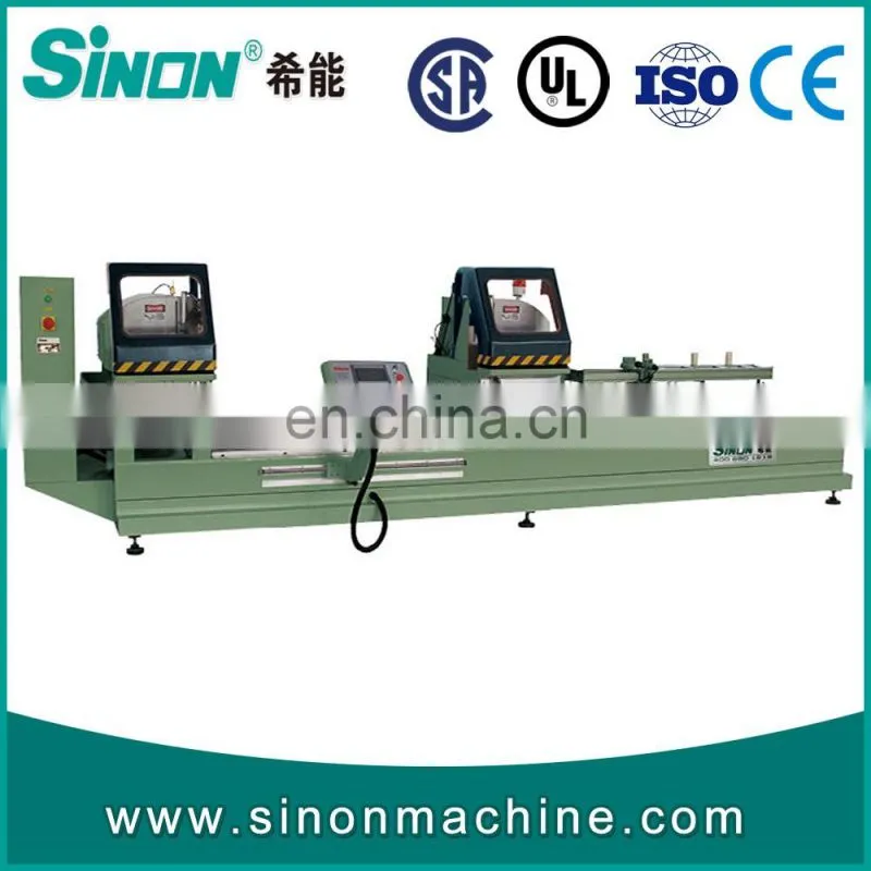Full Automatic Plastic Window Door Cutting Machine for Making PVC Windows