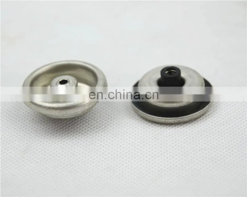 portable butane gas stove aerosol valve for gas cartridge with red plastic cap