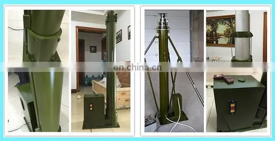 satellite telescopic mast military on trailer 8.4m