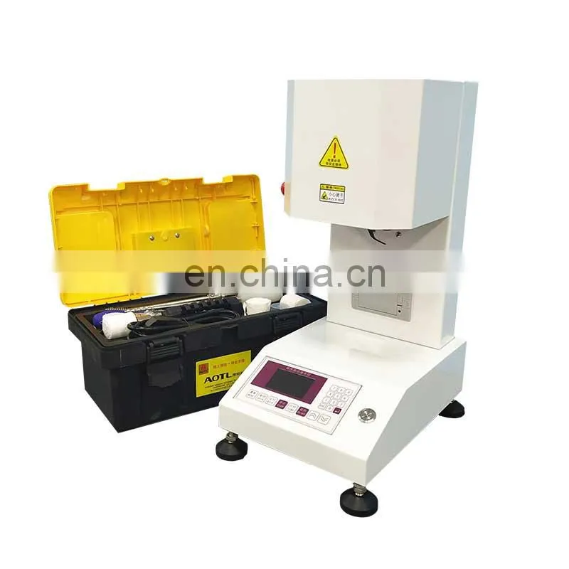 ZONHOW Digital Display Plastic Melt Flow Index Tester Plastic Melting Point Load Tester
