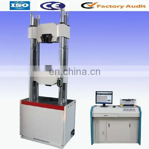 Analogue UTM universal testing machine 1000 kn from good factory