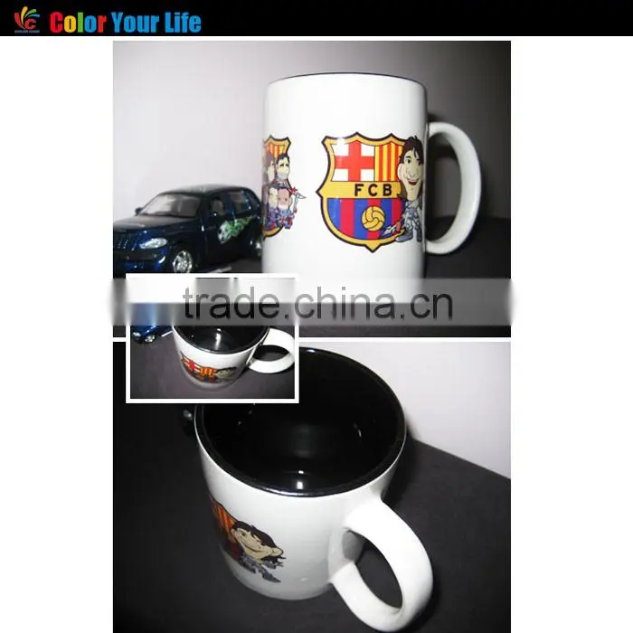 Top Sale 11OZ Cheap Inner Colorful Blank White Ceramic Sublimation Mug