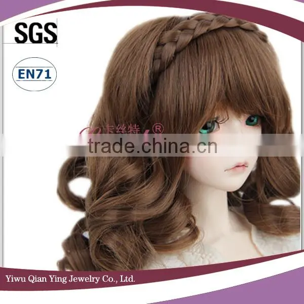 Super Cute Synthetic special design short brown Doll hair Wigs