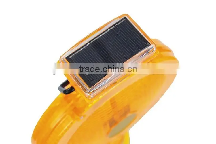 24 hours replied super high brightness Strobe solar warning light
