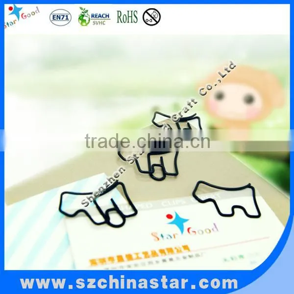 Sweet heart shape paper clip with blister