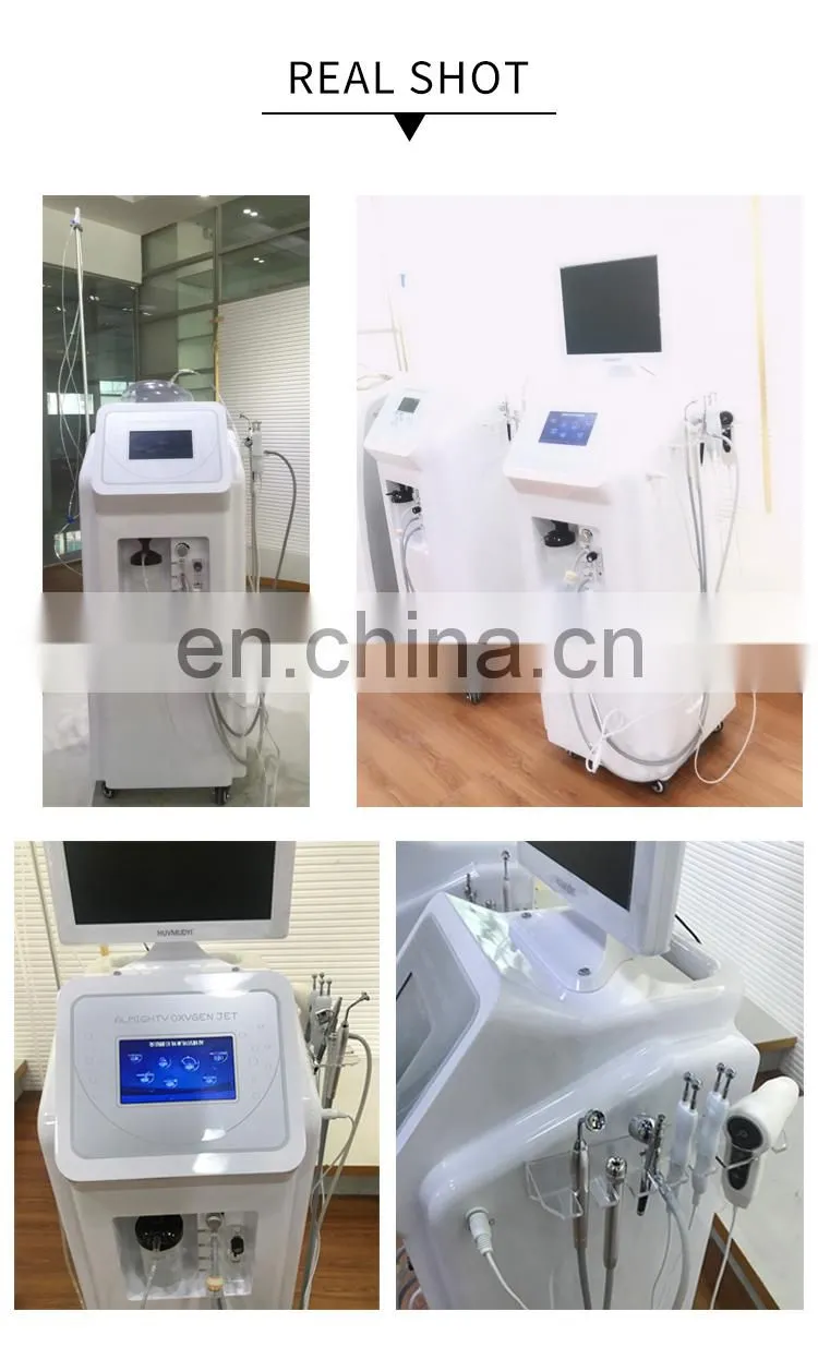 2020 New Arrival Water Oxygen Jet Facial Machine Skin Test Deep Cleaning Hydration Lifting Skin Care Beauty Instrument