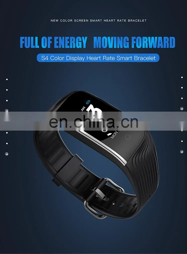 SANDA S4 Men Women Sports Bracelet Wrist Band Smart Watch Hear Rate Monitor Fitness gps Smartwatch
