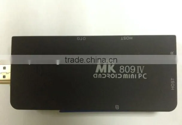 New desgn! MK809IV Quad Core RK3188 Android 4.2 Mini PC TV Box 2GB 8GB Bluetooth Remote Control