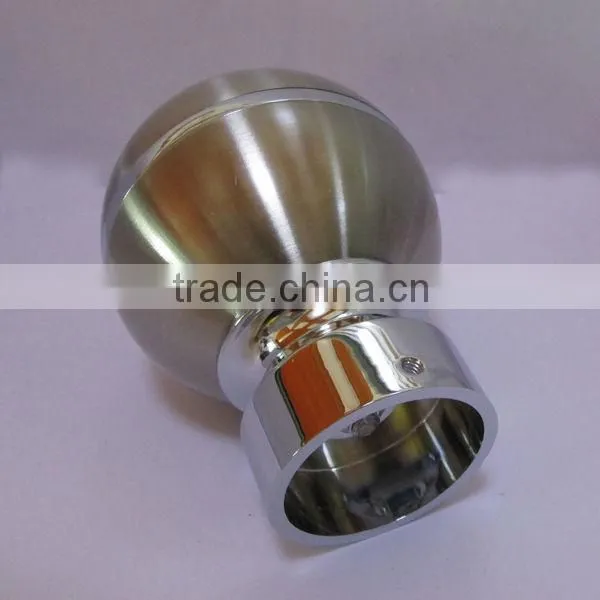 Matching For 35mm pole Aluminium Alloy Curtain finials