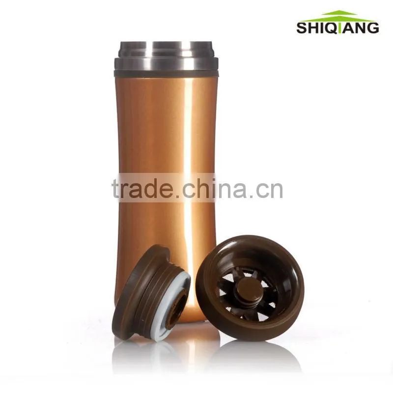 350ml double wall stainless steel vacuum thermo mug
