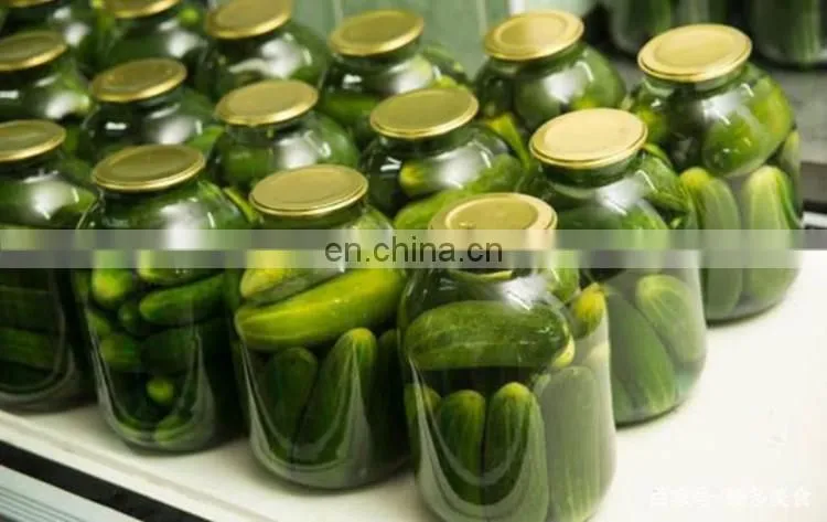 factory price Gherkin cucumber pickling line