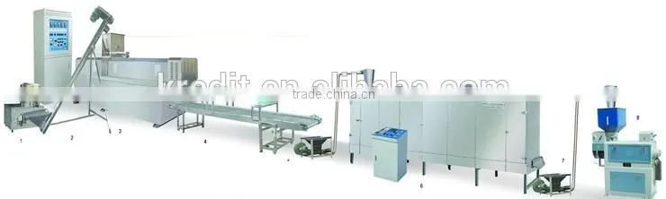 High quality artificial rice production plant/making/processing machine/production line/automatic/capacity/quality/extruder