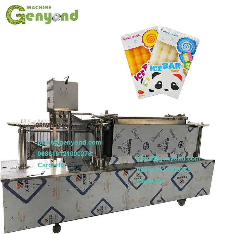 Small Ice Pop Lolly Popsicle Soft Tube Filling Sealing Machine for Sale