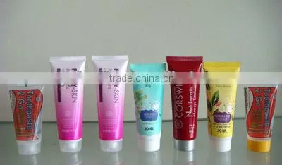 plastic tube for cosmetics ,foil hot stamping cosmetic tube