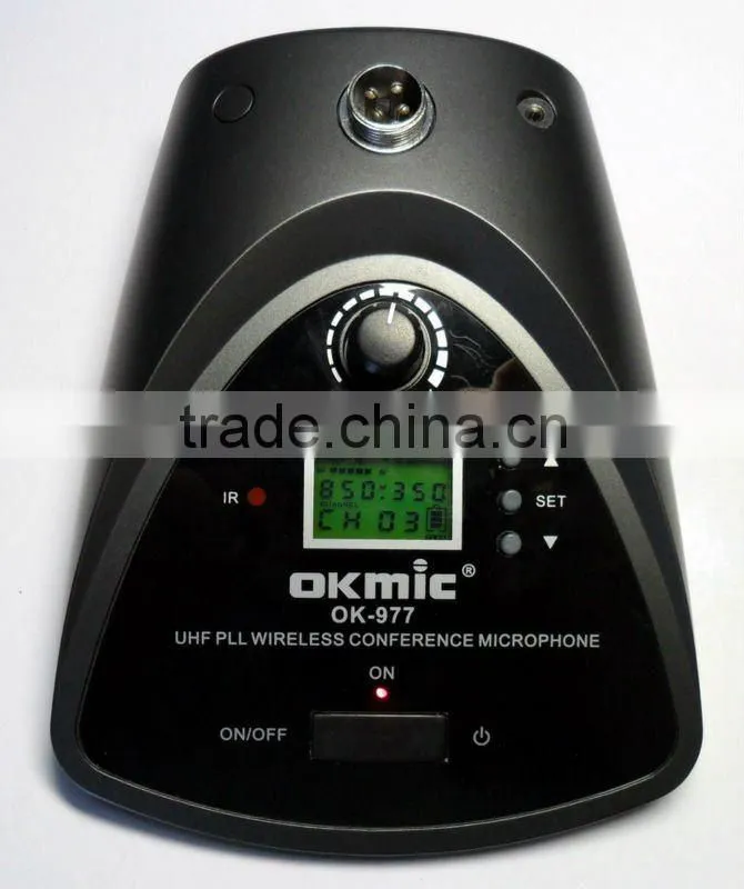 OK-8008 UHF/PLL 8 Channel wirelesss microphone system