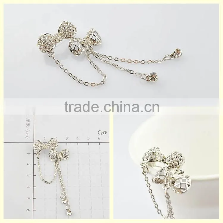 Innovative products for import hanging bow brooches wedding