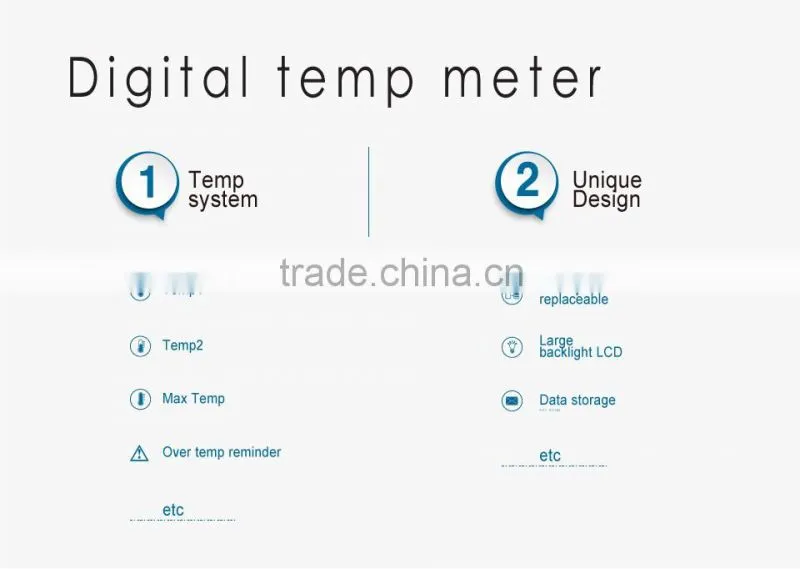 Digital thermometer temperature sensor for tractor ATV MARINE BOAT motorcycle generator water oil temperature