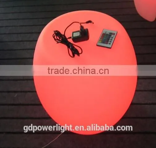 New PE plastic Stool with LED lights & remote control YXF-4243