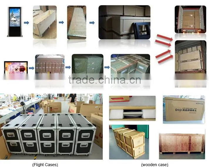 Floor standing touch screen kiosk, all in one PC, 19''/22''/32''/42''
