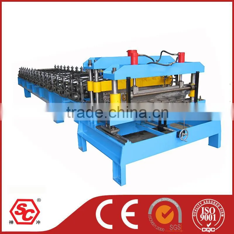 2015 new roofing sheet making machine price