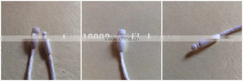 High quality garment accessories blue string tag