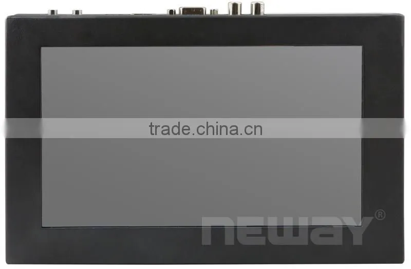 metal housing 8 inch widescreen tft lcd open frame cctv touch monitor