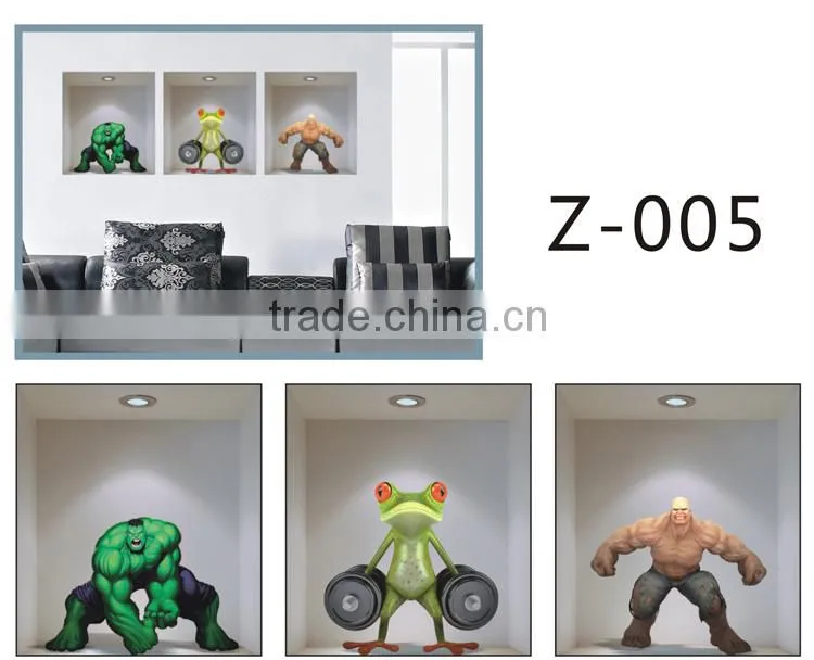 Alforever Z seires PVC 3D wall sticker catalog