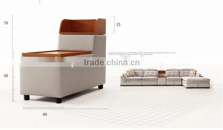 Modern living room furniture sectional sofa new design hot sale sofa by Foshan AET-872