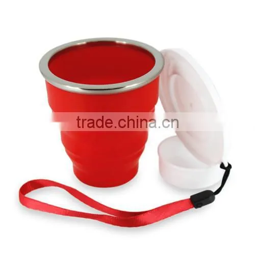 Mini Coffee Cup Silicone Collapsible Coffee Mug