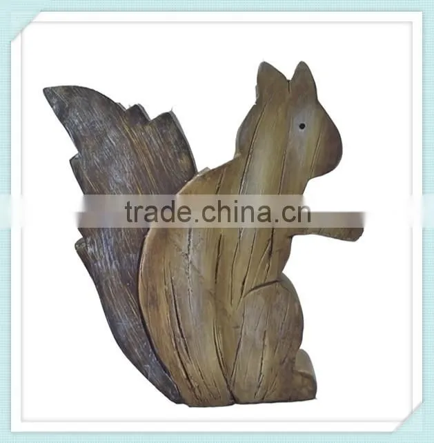 modern handicraft ceramic squirrel figurine