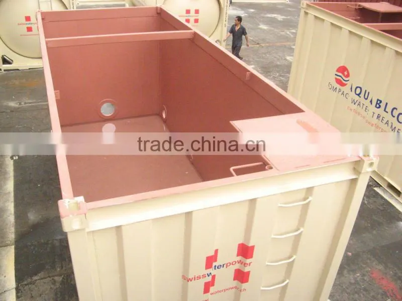 Domestic Container Ro Water Treatment System