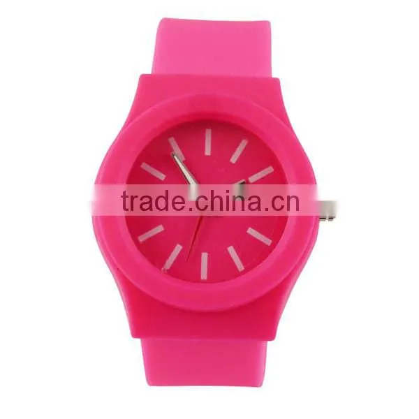 Hot selling silicon comfortable wear watch made in china factory