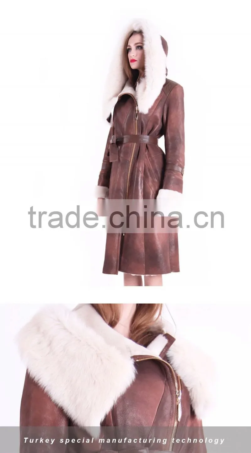 New Design Winter Women Slim Fit Woolen Coat