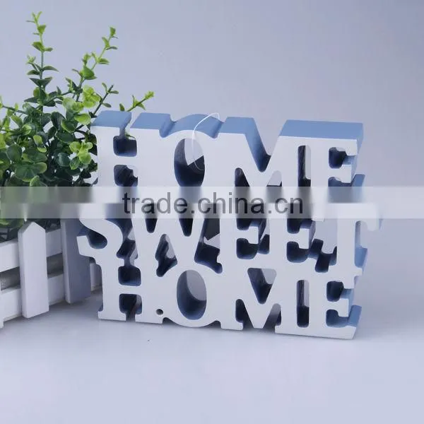 Color Painted Wooden Letters Home Sweet Home