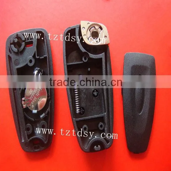 Tongda Hot sale 3 button modified folding smart key case for f-ord mo-ndeo