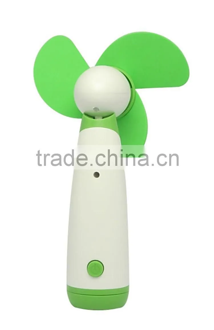 Wholesale/OEM LOGO Customized Universal Battery Power Operated Mini Hand Fan