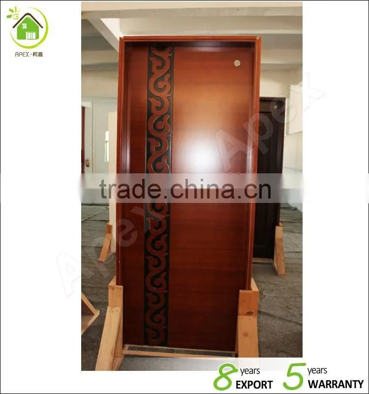 HOTEL Fire Rated Door Door 20mins-90mins various design selection solid wood material composite wood material rock wool filling